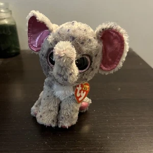 Ty Beanie Boos Elephant Specks 6” Plush - Picture 1 of 6