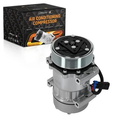 Compresor de CA con embrague para Kenworth T2000 2001-2011 T800 W900 SD7H16 CO4759C Foto 1 de 4