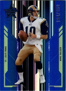 Leaf Rookies and Stars Longevity Sapphire #86 2005 Marc Bulger/250 - casi nuevo-como nuevo - Imagen 1 de 2