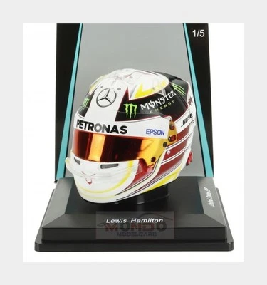 1:5 SPARK Bell Helmet Casco F1 Lewis Hamilton #44 Winner Usa Gp 2015 5HF170 Mode - Bild 1 von 2
