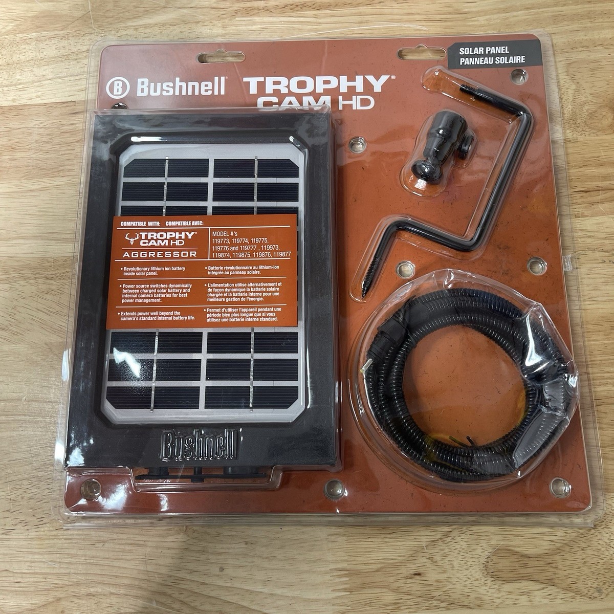 Used Bushnell Trophy Cam HD Aggressor No Glow Camo