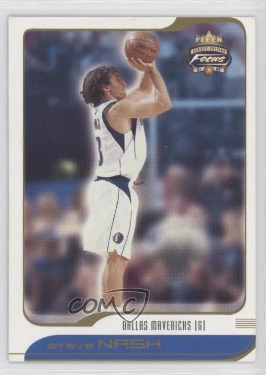 2001-02 Fleer Focus Jersey Edition Steve Nash #2 HOF - Image 1 of 2