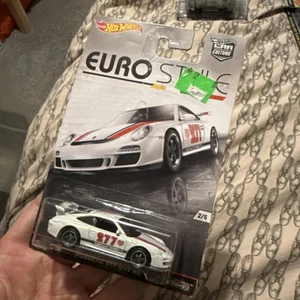 Hot Wheels Premium | Euro Style Porsche 911 GT3 RS (997.1) White Magnus Walker - Picture 1 of 3