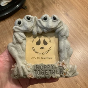 Second Nature Design Quarry Critters Hoppy Together Picture Frame 2-1/4” X 2-1/4 - Picture 1 of 6