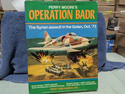 Operation Badr-Syrian assault,1973 (UNPUNCHED)++ Plus extras, West end games - Image 1 of 4