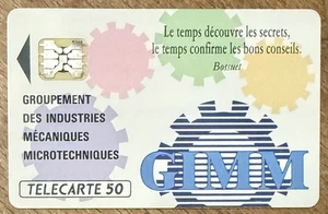 GIMM TELEKARTE REF PHONECOTE D520 UT KARTE PHONECARD KARTE CARD KARTE - Bild 1 von 3