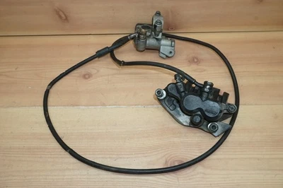 2002 2003 Honda CR125R CR125 CR250 OEM Front Brake Caliper & Cable 45150-KZ4-J31 - Image 1 of 4
