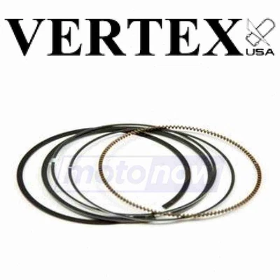 Vertex Piston Ring Set for 2003-2008 Honda CRF450R - Engine Pistons Piston ch Foto 1 de 4