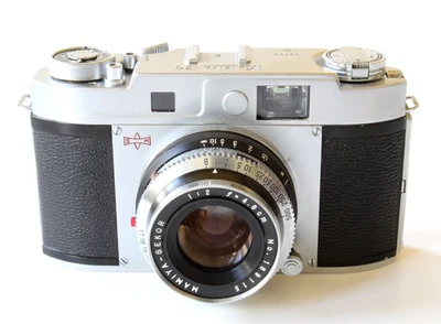 Протестированный на пленке Mamiya 35, классический 1950-х RF с объективом 4,8 см f/2.0 - Изображение 1 из 4