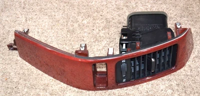 2003-2009 LEXUS GX 470 GX470 DASH BEZEL VENT TRIM WOODGRAIN DRIVER LH 1 BAD TAB - Imagem 1 de 4