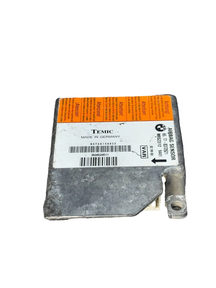 BMW 318I/323I/328I/528I SRS 1996-2000 MÓDULO DE CONTROL SENSOR 8372521 OEM Foto 1 de 3