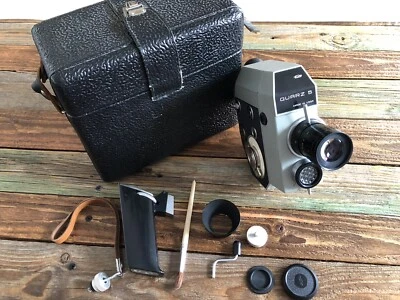 Filmkamera Quarz 5 Made In UdSSR, Normal 8mm Filtern, Linsen, Tasche - Bild 1 von 4