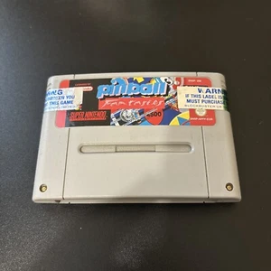 Flipper Fantasies - Super Nintendo SNES Spiel - nur Warenkorb getestet - Bild 1 von 2