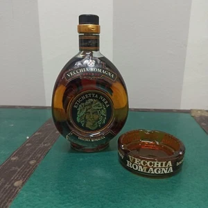 Vecchia Romagna Etichetta Nera anni '80 + posacenere vintage kit - Foto 1 di 5