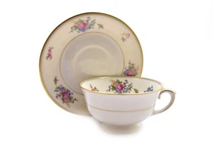 Lamberton Ivory China Rose of Lamberton Cup and Saucer - Picture 1 of 2