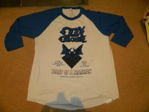Ozzy Osbourne Diary Of A Madman Quarter Sleeve T-Shirt, Size 3XL - Picture 1 of 7