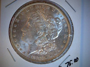 Dólar de plata Morgan de los Estados Unidos 1883-O, .77344 onzas de plata - Imagen 1 de 2