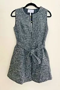 BCBGeneration Boucle Babydoll Vest in Grey Combo Size XS - NEW - Picture 1 of 9