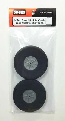 DuBro Products DUB300SSL 3 Inch Super Slim RC Airplane Tires Apprentice Upgrade - Image 1 of 3