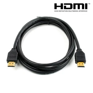 1.5m High Speed HDMI Cable HD PS3 Xbox Sky DVD Blueray 3D 5 foot 5' 150cm - Picture 1 of 1