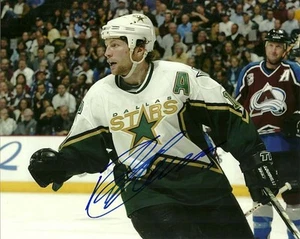 BRENDEN MORROW SIGNED DALLAS STARS 8x10 PHOTO! Autograph - Picture 1 of 1