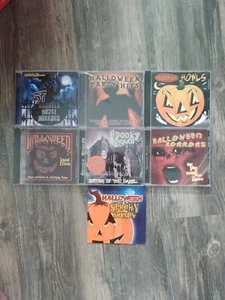Halloween Songs, Effects & Sounds CD Lot Of 7 Different  - Picture 1 of 8
