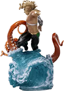Dc Comics Aquaman 1/10 Deluxe Art Scale Statue Iron Studios Sideshow - Picture 1 of 2