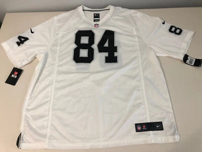 БЕЛЫЙ NIKE OAKLAND RAIDERS ANTONIO КОРИЧНЕВЫЙ ДЖЕРСИ МУЖСКОЙ РАЗМЕР 3XL - Изображение 1 из 4
