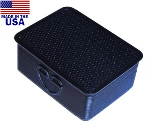 Stake Pocket Hole Covers Caps Plugs 2019-2024 Ram Bed Rail Accessories Set of 2 - Picture 1 of 11
