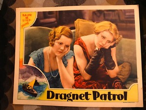 Dragnet Patrol 1931 Like crime lobby card Vera Reynolds Marjorie Beebe