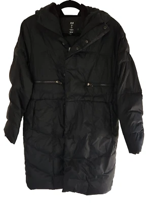 Under Armour, plumón, hasta la rodilla, 600 relleno puffer parka chaqueta con capucha - Talla S Foto 1 de 4