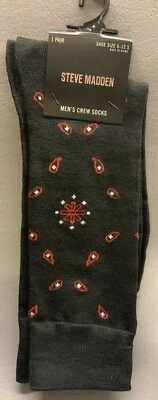 Steve Madden 男式船员袜新奇新品 — 第 1/3 张图片