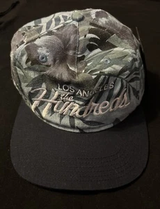The Hundreds Snapback Hat Cap Blue Floral FA16 Team Navy - Picture 1 of 8
