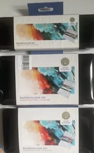 Shore & Marsh Watercolour Halfpan Set's - 24, 36 & 48 Colours - Picture 1 of 13