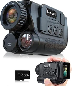 Night Vision Monocular 4K Infrared Digita with984ft 8X Zoom 2000mAh Rechargeable - Picture 1 of 7