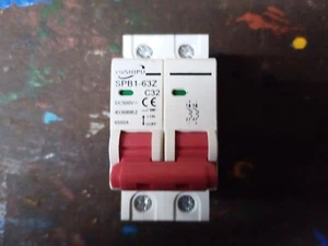 Yqshipu SPB1-63Z C32 DC Double Pole RCD - Bild 1 von 3