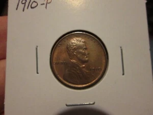 1910-P Lincoln Wheat Cent Red Brown MS UNC high grade - Picture 1 of 2