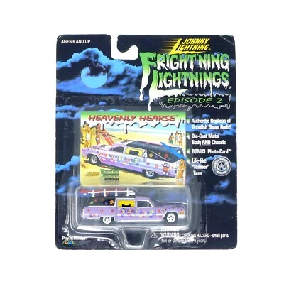 Johnny Lightning Frightning Lightnings Heavenly Hearse Episode 2 Purple 1999 - Image 1 of 2