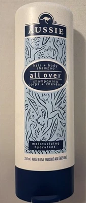 Увлажняющая формула шампуня для волос и тела Aussie All Over 12 унций - сделано в США - Изображение 1 из 2