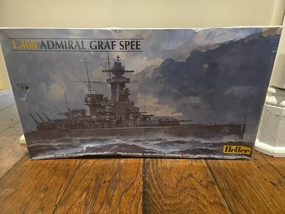 HELLER 1:400 адмирал GRAF SPEE немецкий WWII карман линкор набор #81046 ~ запечатанный - Изображение 1 из 4