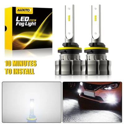 2X 880 890 892 893 899 100W 6500K Xenon White LED Fog Light Driving Light Bulbs - Image 1 of 4