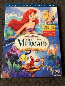 Disney The Little Mermaid (DVD, 2006, 2-Disc Set, Platinum Edition) NEW & SEALED - Imagen 1 de 2