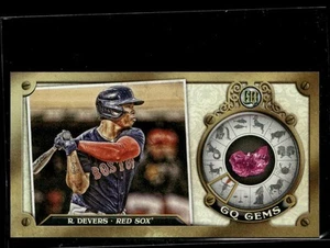 2022 Topps Gypsy Queen #GGM-12 Rafael Devers Gypsy Gems Minis - Imagen 1 de 2