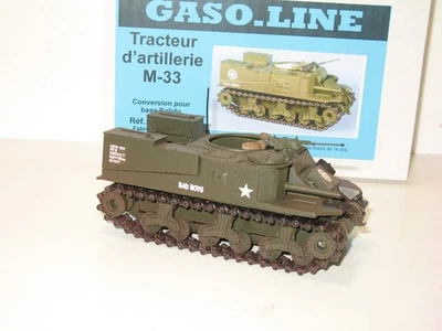Solido,Char Esercito Americano,Trattore Artiglieria M 33 Americano Militare - Immagine 1 di 4