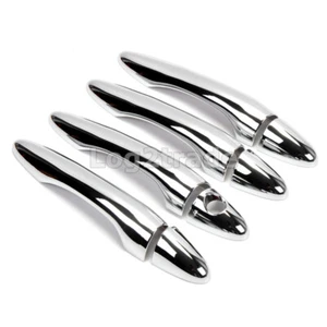 NEW CHROME DOOR HANDLE COVER TRIM FOR KIA SPORTAGE R 2011 2012 2013 2014 2015 - Foto 1 di 5
