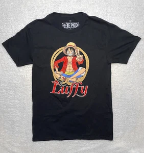 One Piece Anime Luffy Gráfico Camiseta Adulto Pequeño Sombrero de Paja Piratas Totalmente Nueva - Imagen 1 de 5