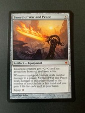 MtG: Sword of war and Peace  New Phyrexia  NM