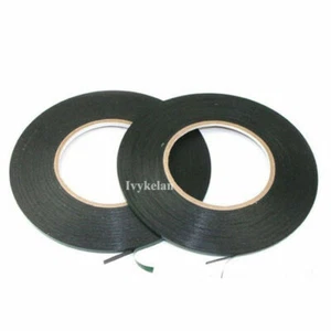 0.5mm Thick, Phone Screen DustProof Double Adhesive Black Sponge Foam Tape 2mm W - Picture 1 of 1