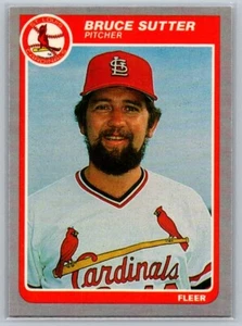 1985 Fleer Bruce Sutter #241 - Picture 1 of 2