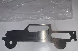 2022 Jeep Gladiator Metal Multi-Tool, Bottle opener, wrench pry, New, ships free - Picture 1 of 3